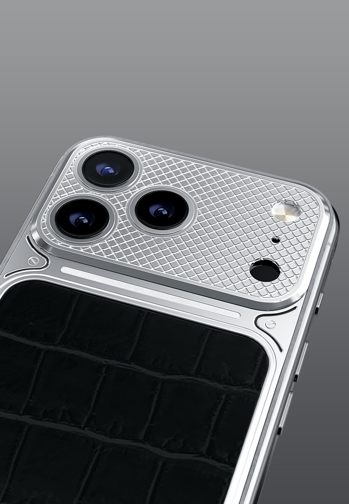Color Silver Black