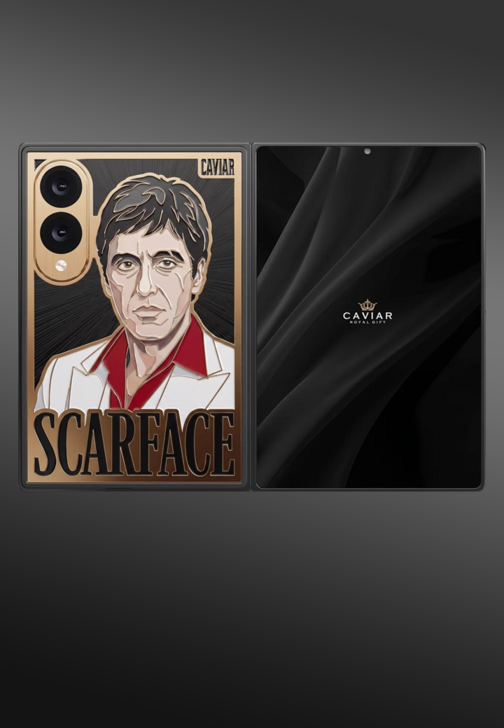 When unfolded Scarface