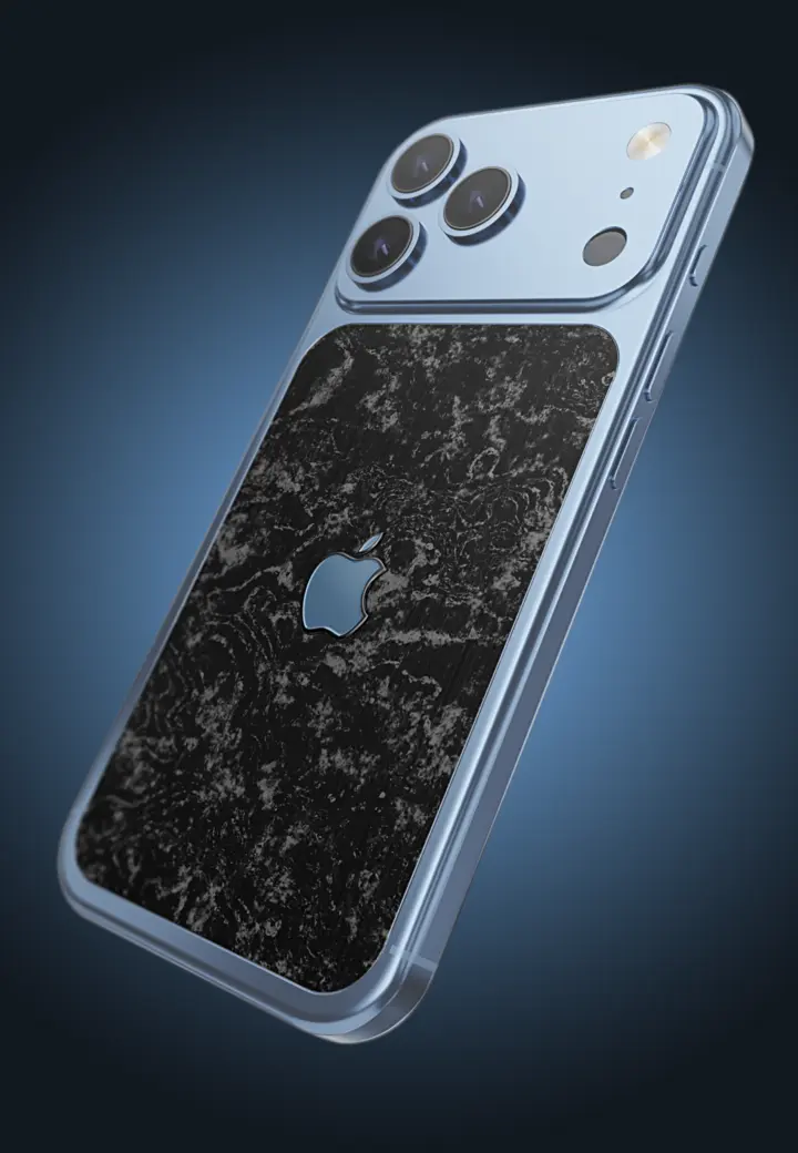Carbon Fiber Sky Blue