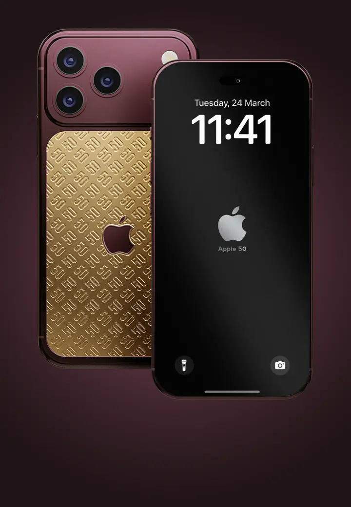 Caviar Screen Design Gold Wine