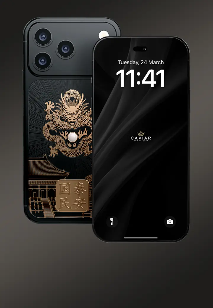 Custom Caviar Wallpaper Dragon Pearl