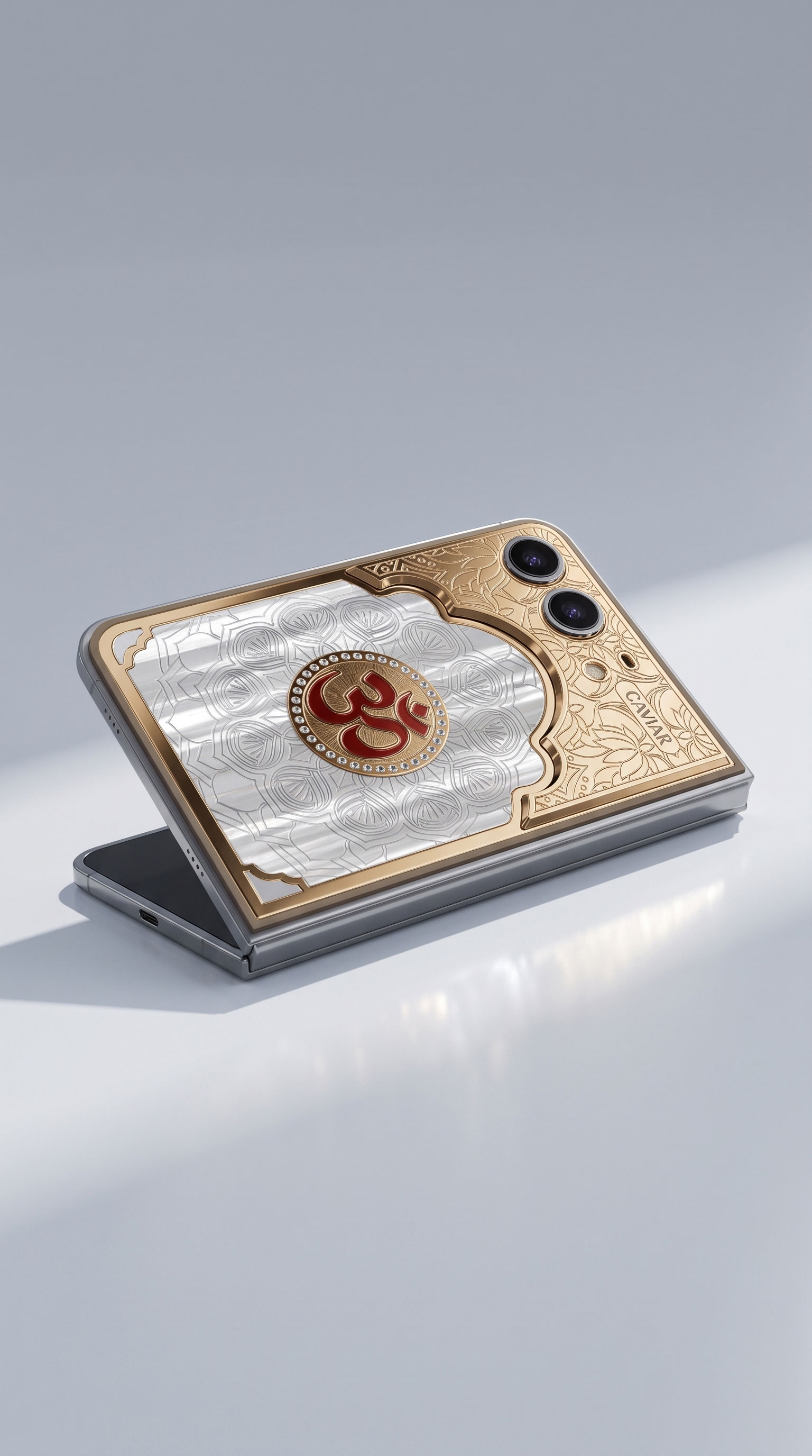 Jewelry Enamel Omkara
