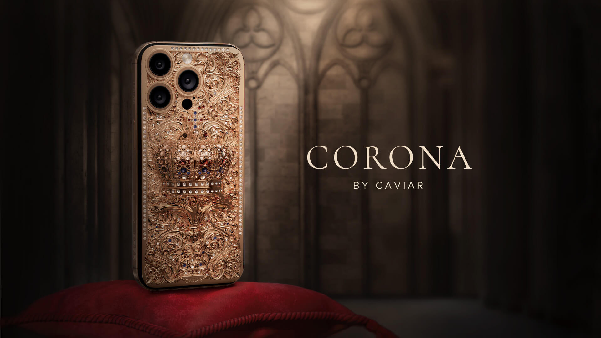 Caviar adds the Crowns of Ivan the Terrible, Suleiman the Magnificent, and Charlemagne to the design of the iPhone 16 Pro