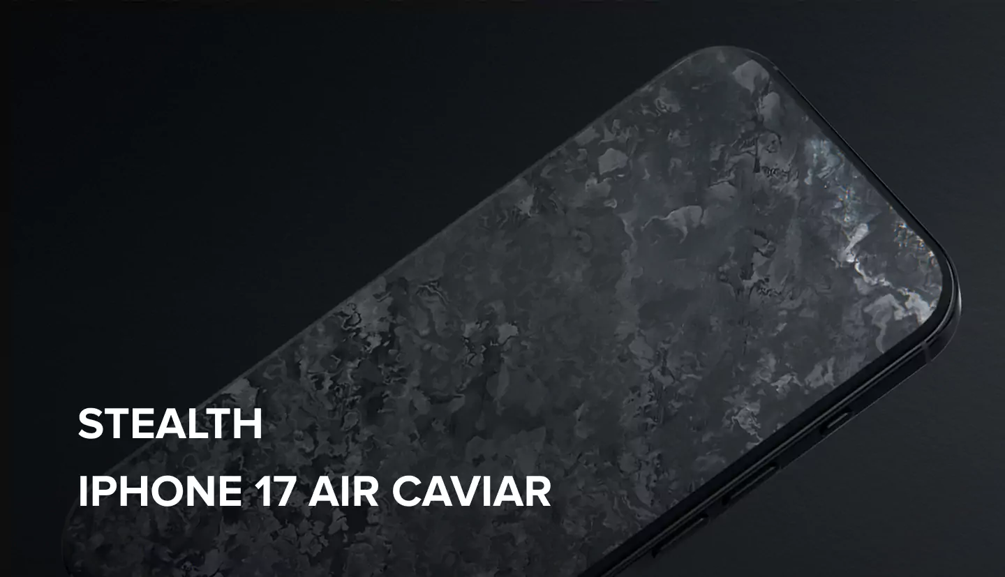 Caviar makes the thinnest iPhone 17 Air even thinner