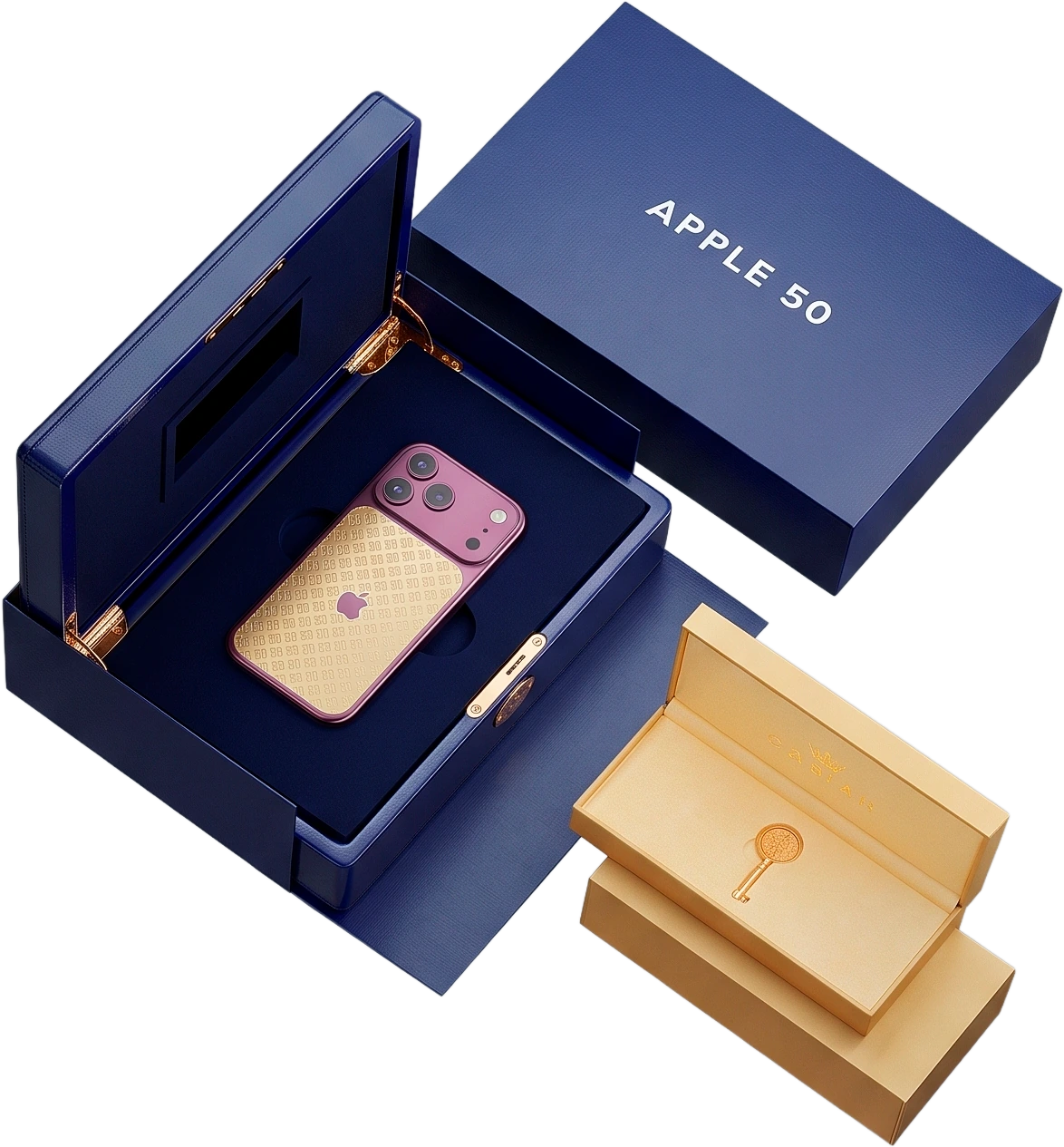 Caviar Apple 50 signature packaging