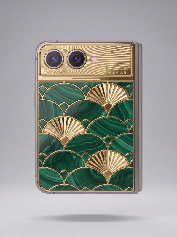ART DECO · Malachite Fans