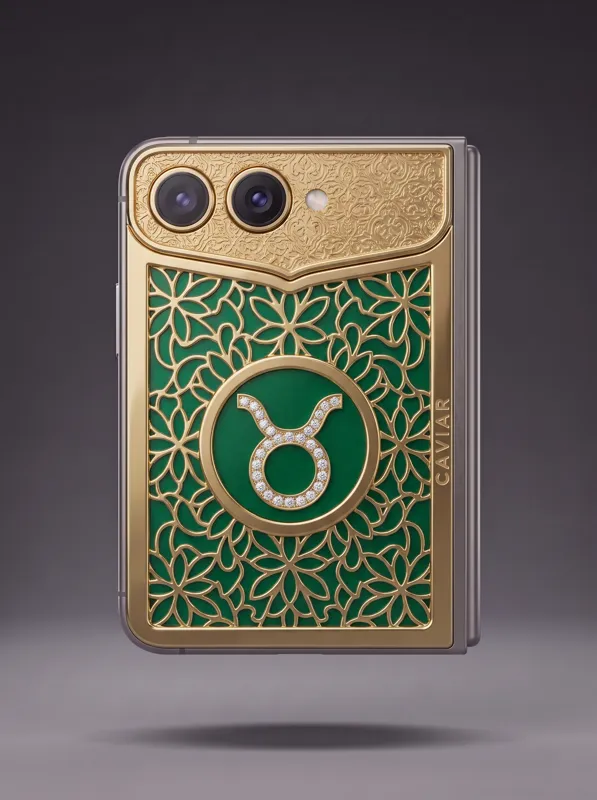 ENAMEL GARDEN · Malachite Taurus