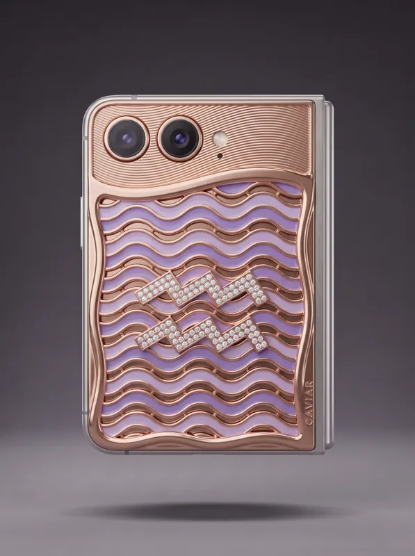 ZODIAC WAVES · Aquarius. Lavender